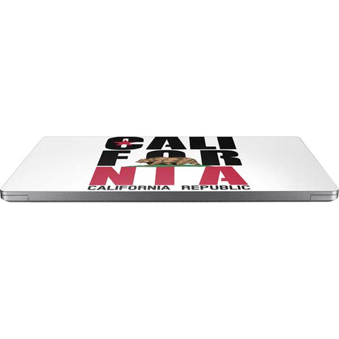 California White Block Laptop Skins